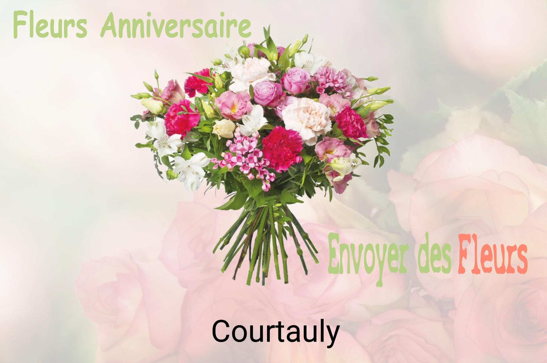 Bouquet de fleurs d’anniversaire livré à Courtauly